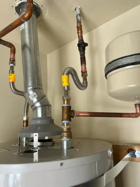 Water heater installation and plumbing repair in Corry
